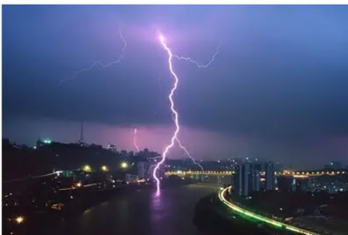 雷電的產(chǎn)生原理