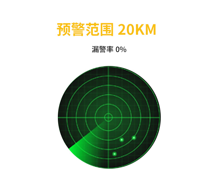 黃山風景區(qū)雷電預警系統(tǒng)預警范圍20KM