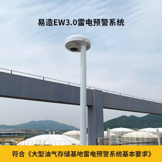 建筑物防雷措施-易造EW3.0雷電預警系統(tǒng)